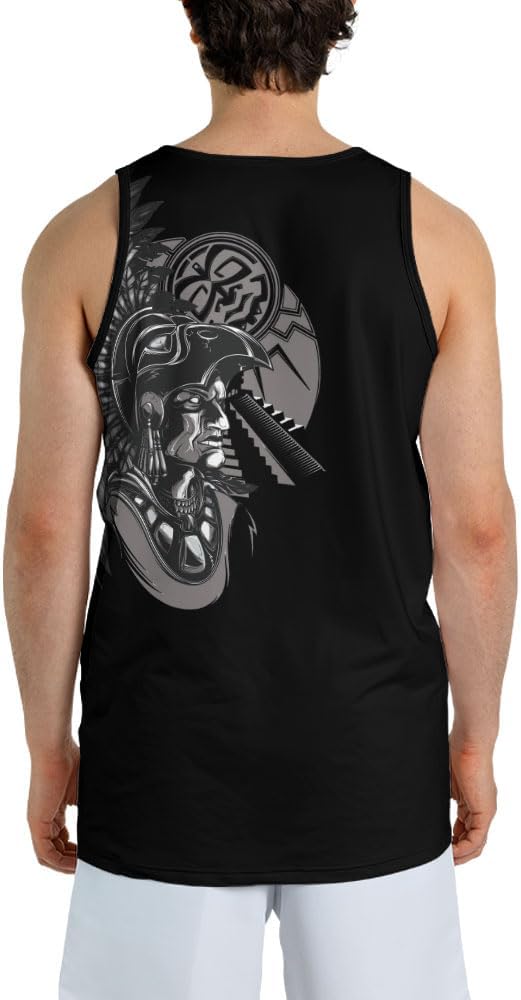 Mostprints Personalized Mexico Tank Top 3D, Mexico Tank Top Women, Mexico Top for Men Women playeras de mexico para mujer