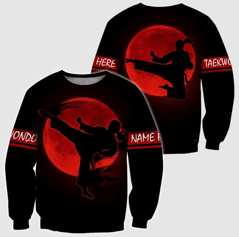 MAPrints Personalized Taekwondo 3D Shirt, Gift for Taekwondo Lover, Taewondo T-Shirts, Sweatshirt, Hoodie and Zip Hoodie