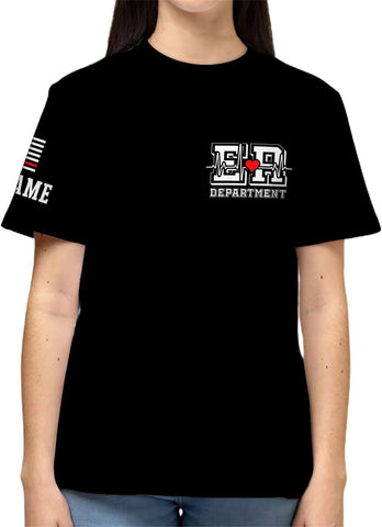 Custom Emergency Department Shirts for Nurse Emergency Department Emergency Room Nurse Department Healthcare Nurse Gift Shirt