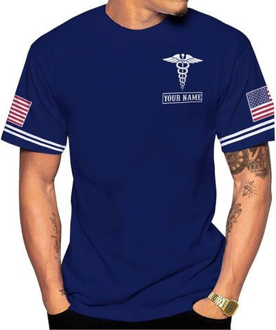 MoonArt Personalized Name Nurse Shirt Nurse Gifts Nurse Graduation Gift Funny Nurse T-Shirt Gift, Nursing Emergency Shirts