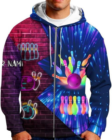 Personalized 3D All Over Print Bowling T Shirt, Men Bowling Shirts, Women Bowling Tshirt, Bowling Team Uniform, Bowling