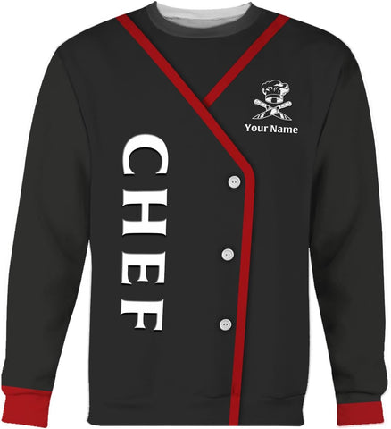 Personalized Chef Shirt, Chef Shirts for Men Chef Shirts for Women, Chef Clothes Gifts for a Chef, Chef Tee Shirts (HD343)