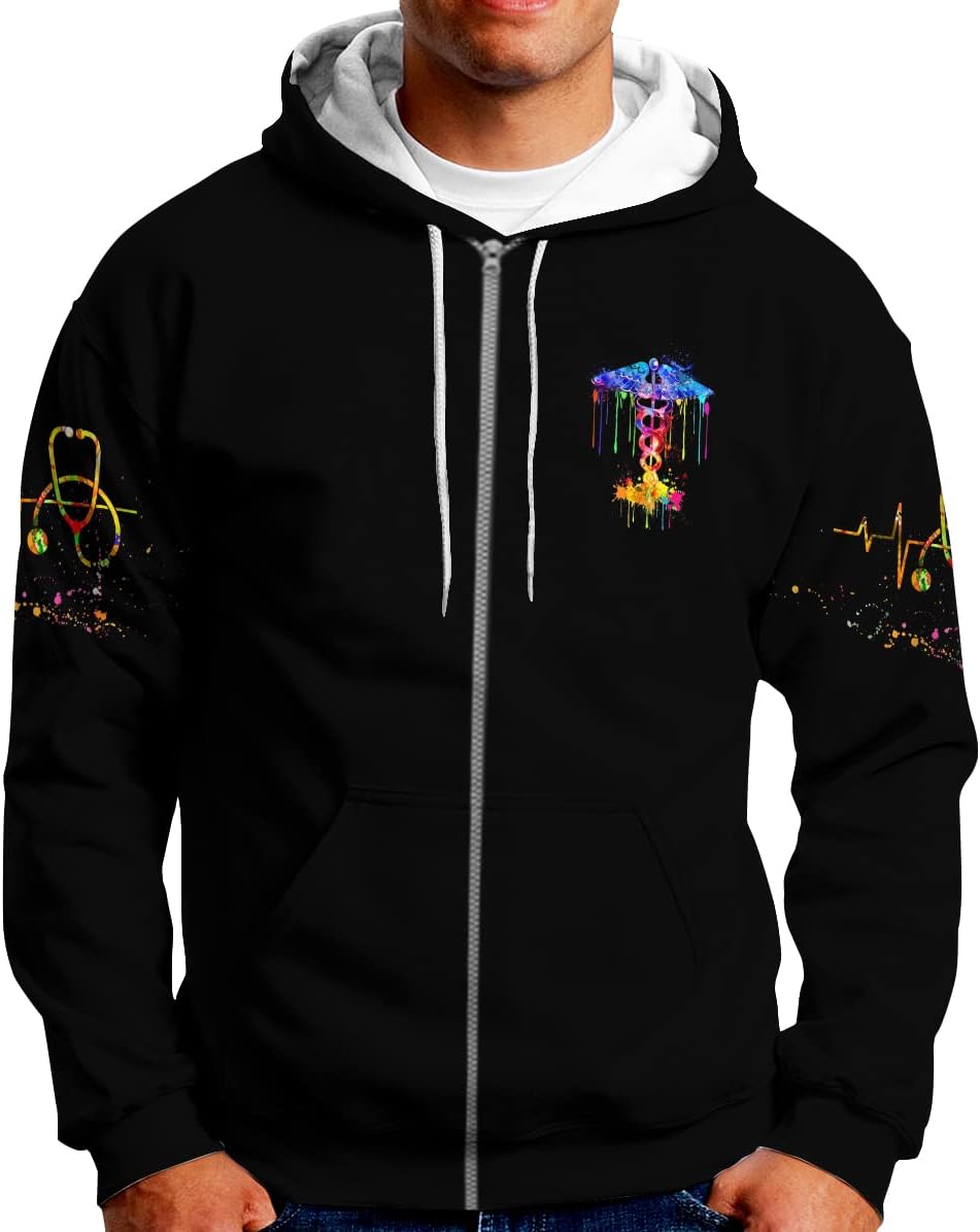 Custom Er Nurse Shirts for Women Future Nurse Shirt 3D Nursing Shirts for Nurses Emergency Nurse Shirt CNA Shirts CNA Shirt