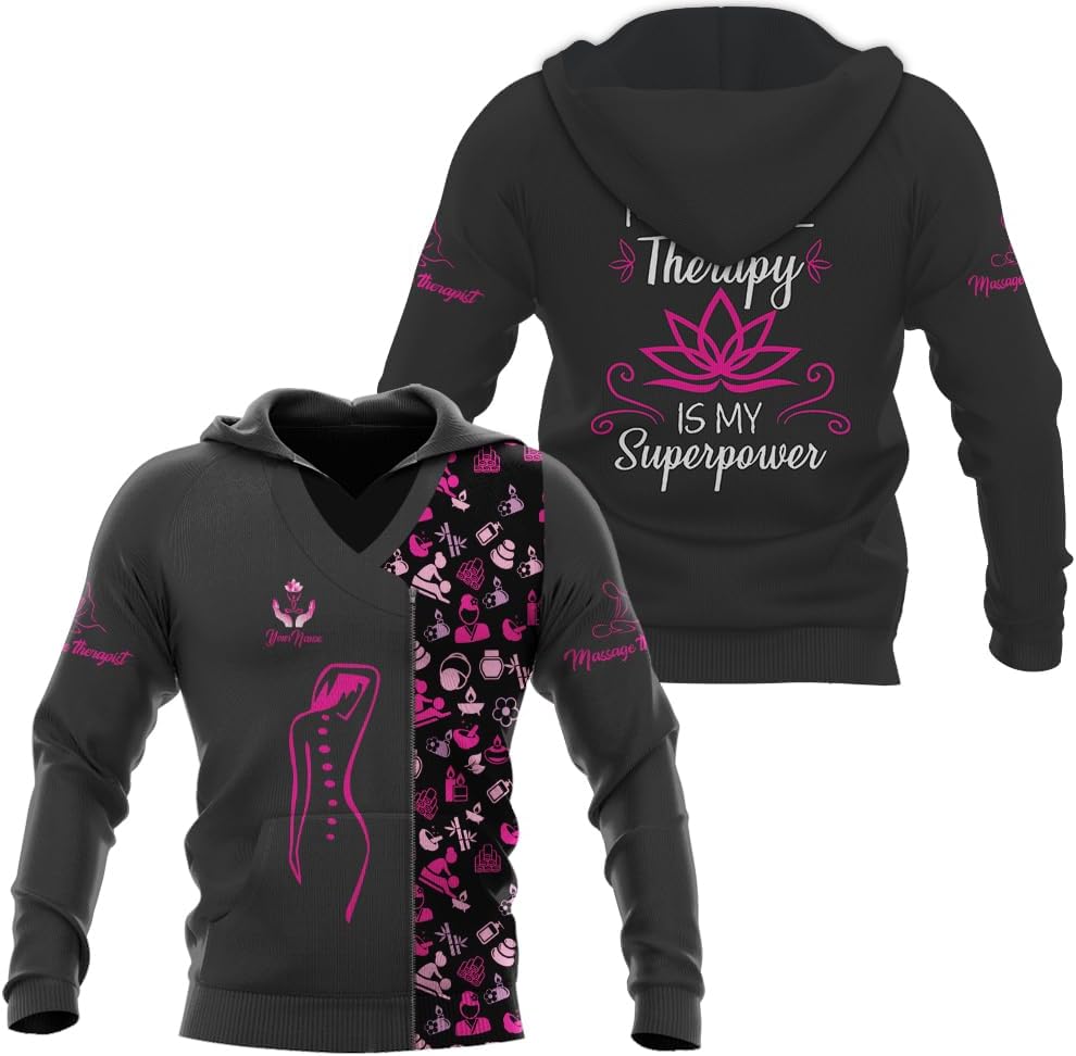 Personalized Massage Therapist Women's T-Shirt - Spa Uniform, Gift