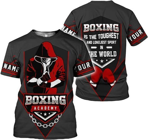 MAPrints Personalized Boxing 3D Hoodies, Gift Boxer T-Shirt, Boxing Hoodies, Sweatshirt, Shirt For Boxing Lovers, Boxing Gift