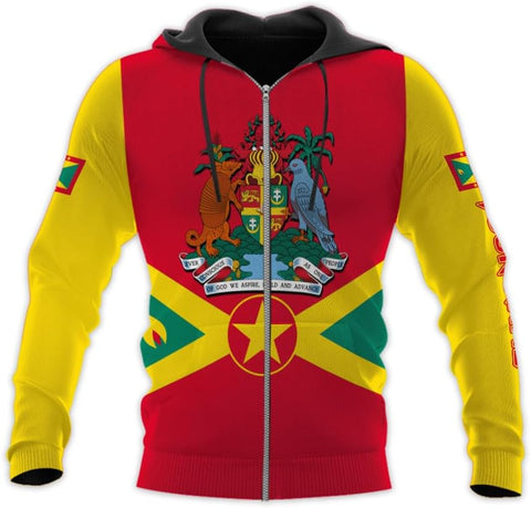 Personalized Name Grenada Shirts for Men, Grenada Shirts for Women, Proud Grenadan Shirts, Grenadian Flag Pride Shirt