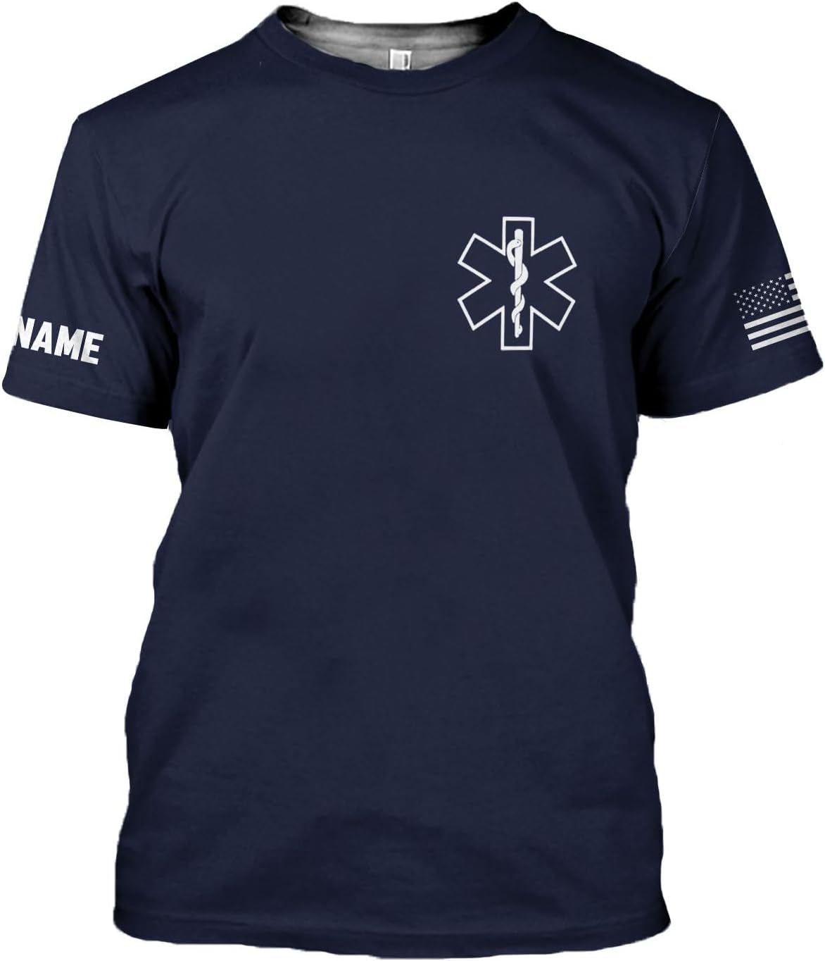 Podagree Personalized EMT Shirt, EMS Shirt, Customized EMS Shirts,EMT Paramedic Uniform Emergency Medical Technician Shirts