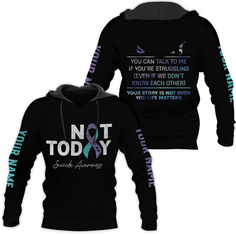 MAPrints Personalized Suicide Awareness 3D Shirt, Suicide Prevention Awareness T Shirt, Sweater, Hoodies, Mental Health Shirt