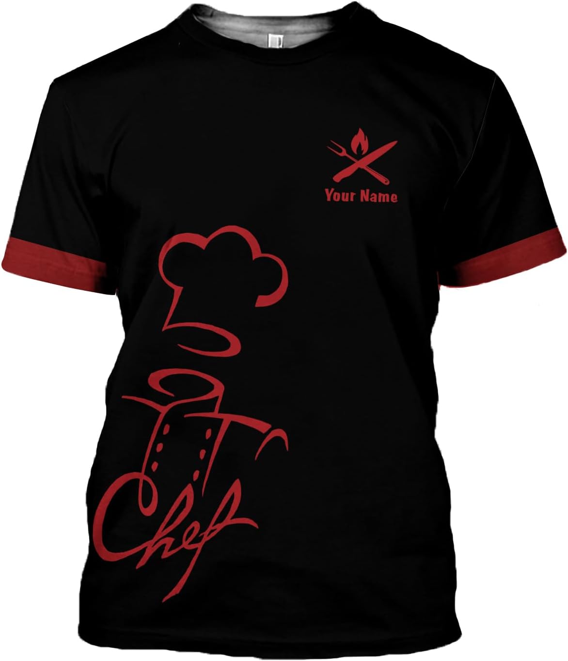 Personalized Chef Shirt, Chef Shirts for Men Chef Shirts for Women, Chef Clothes Gifts for a Chef, Chef Tee Shirts (HD338)