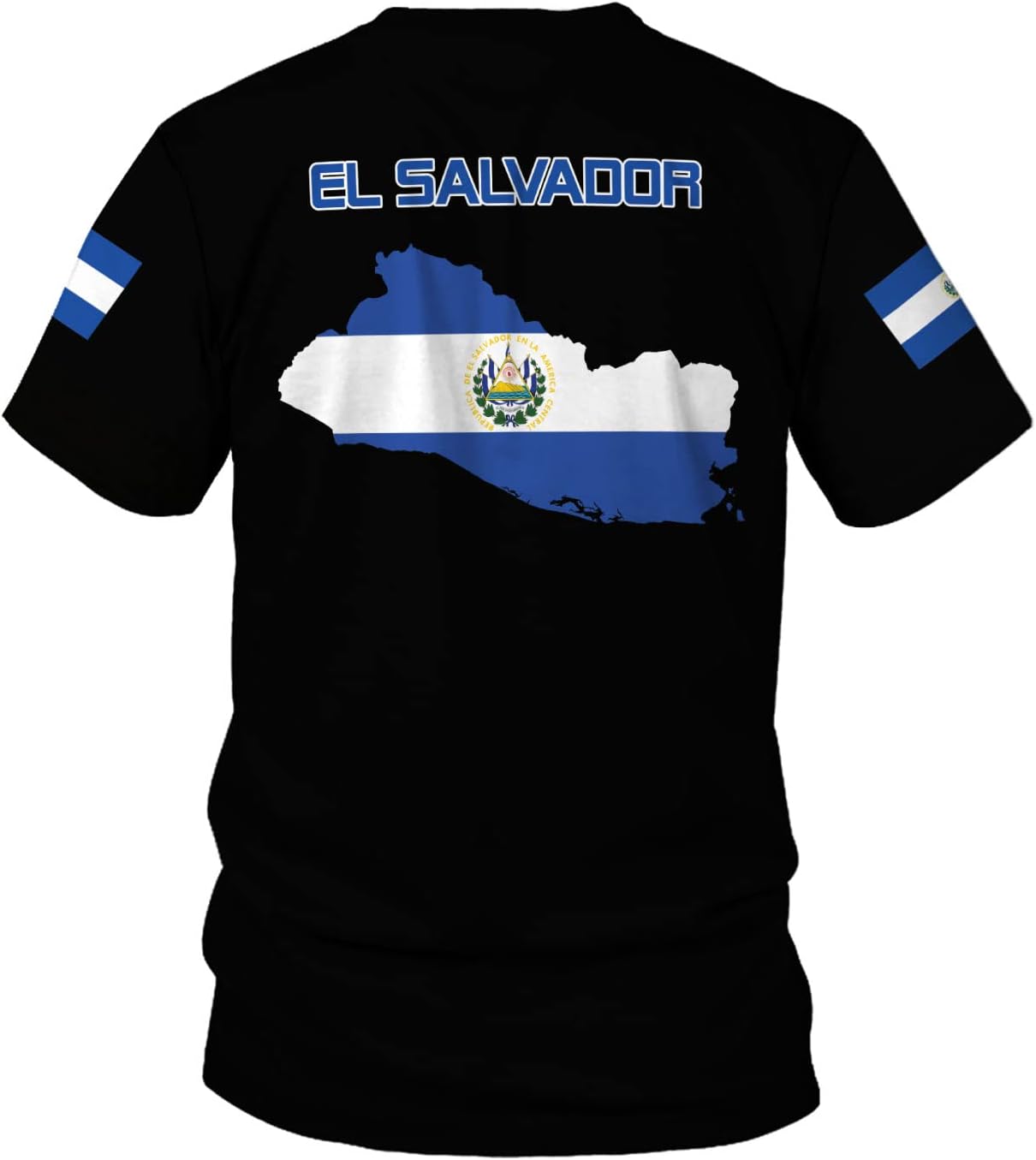Personalized El Salvador Flag Shirt - Men & Women Salvadorans Pride Tshirt