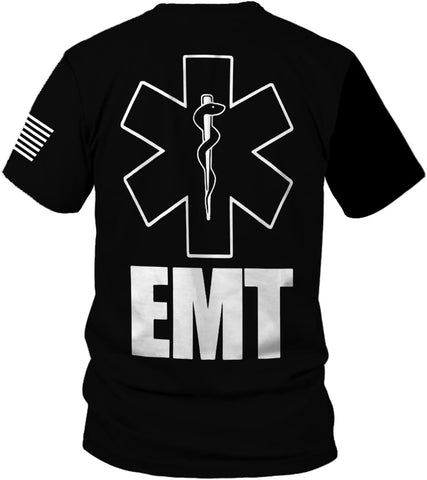 Mostefy Personalized EMT Shirt, EMS Shirt, Customized EMS Shirts,EMT Paramedic Uniform Emergency Medical Technician Shirts