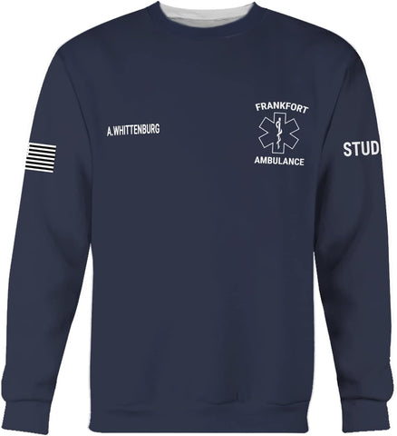 Vybonz Customize Name EMS EMT Hoodie For Men And Women All Over Printed Sportwear T Shirt, Zip Up Hoodie, Sweatshirt