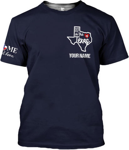 Mostprints Personalized Name Texas Flag and Map Dont Mess with Texas Shirts 3D Unisex Shirt for Men Women Adult Size S-5XL