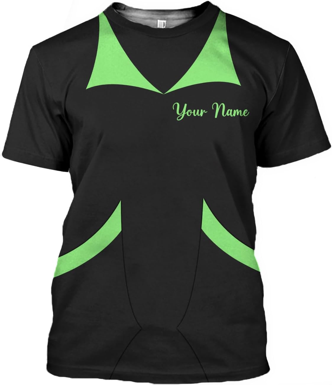 MoonArt Personalized Hoosekeeping Shirts 3D Over Print for Men & Women, Housekeeper House Cleaning Uniforms for Women