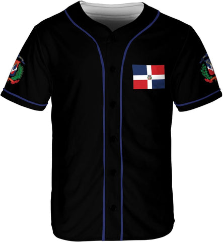 Custom Dominican Jersey for Men Dominican Baseball Jersey Dominican Baseball Jersey Dominicana Shirt Dominican Flag Jersey