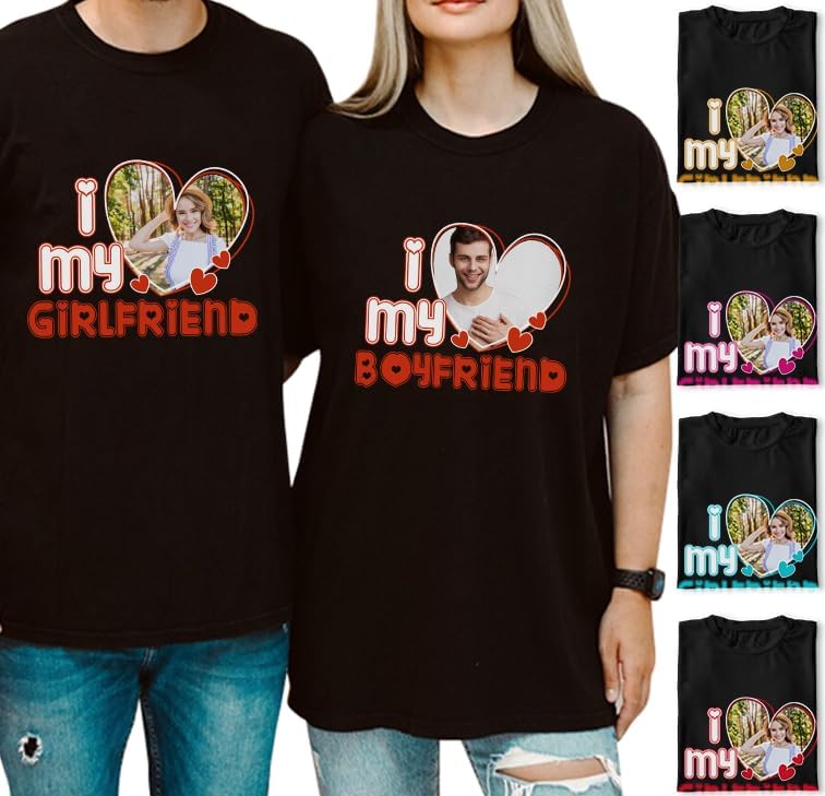 Personalized Your Own Bootleg Rap Tee Shirts for Girlfriend & Boyfriend, Custom Graphic Tees, Custom Your Text Birthday Gift