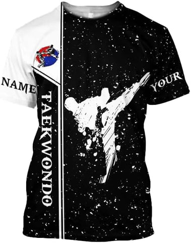 MAPrints Personalized Taekwondo 3D Shirt, Gift for Taekwondo Lover, Taewondo T-Shirts, Sweatshirt, Hoodie and Zip Hoodie