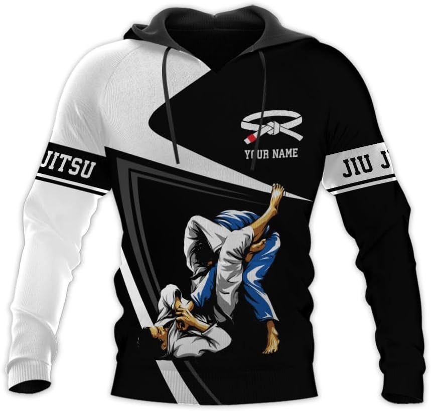 Personalized Jiu Jitsu 3D Shirts for Men, Women Jiu Jitsu Shirt, Jiu Jitsu Gifts, Jiu Jitsu T Shirt, Jujitsu Gifts (HD299)