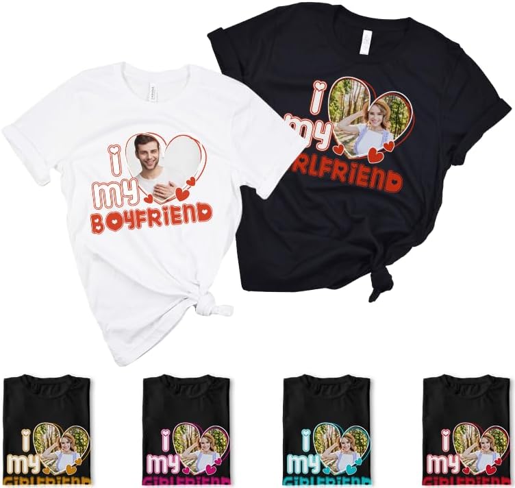 Personalized Your Own Bootleg Rap Tee Shirts for Girlfriend & Boyfriend, Custom Graphic Tees, Custom Your Text Birthday Gift