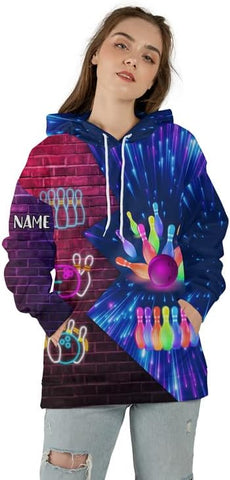 Personalized 3D All Over Print Bowling T Shirt, Men Bowling Shirts, Women Bowling Tshirt, Bowling Team Uniform, Bowling