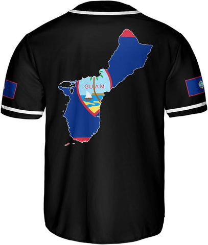 Parvii Personalized Guam Baseball Jersey Shirt, Guam Jersey, Guahan Flag Jersey, Guam Islander Pride Jersey for Men & Women