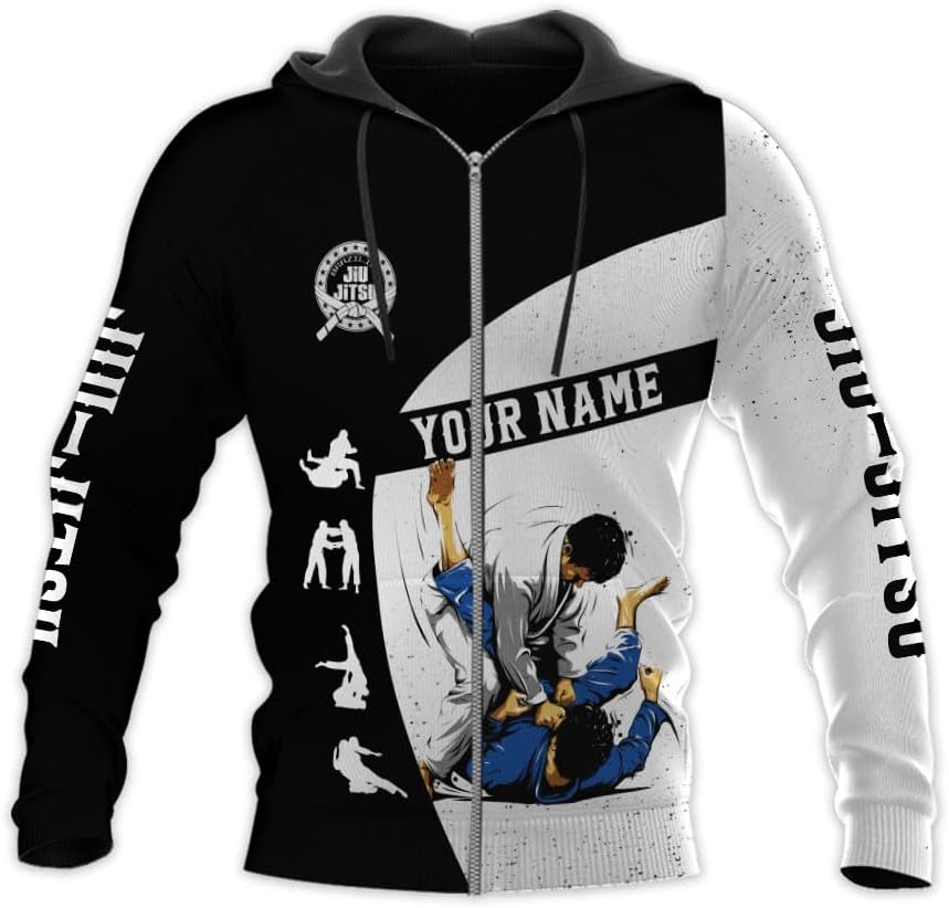 Personalized Jiu Jitsu 3D Shirts for Men, Women Jiu Jitsu Shirt, Jiu Jitsu Gifts, Jiu Jitsu T Shirt, Jujitsu Gifts (HD295)