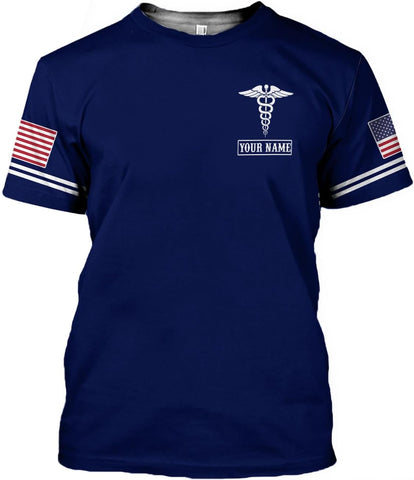 MoonArt Personalized Name Nurse Shirt Nurse Gifts Nurse Graduation Gift Funny Nurse T-Shirt Gift, Nursing Emergency Shirts