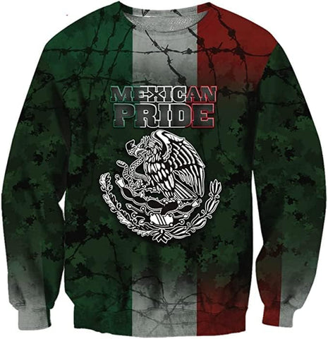 Personalized Name Mexican Hoodie 3D, Customized Mexican Hoodies for Men, Unisex Mexico Hoodie 3D, Mexico Hoodies for Men, Mexico Flag Gift for Women, T Shirt, Zip Up Hoodie, Sweatshirt HDM92