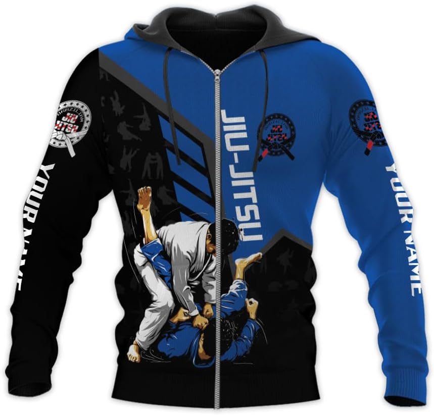 Personalized Jiu Jitsu 3D Shirts for Men, Women, Kids & Teens, Unisex, HD297