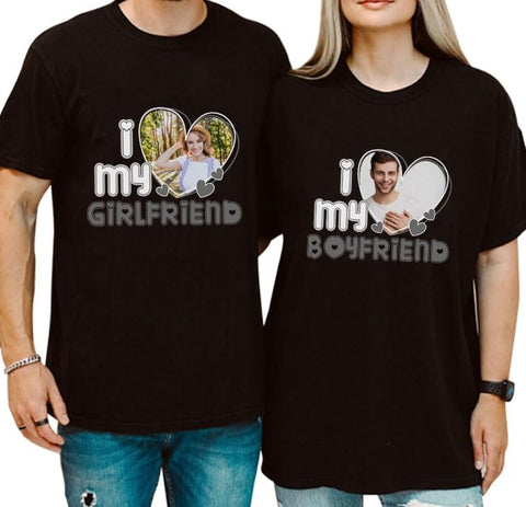 Personalized Your Own Bootleg Rap Tee Shirts for Girlfriend & Boyfriend, Custom Graphic Tees, Custom Your Text Birthday Gift