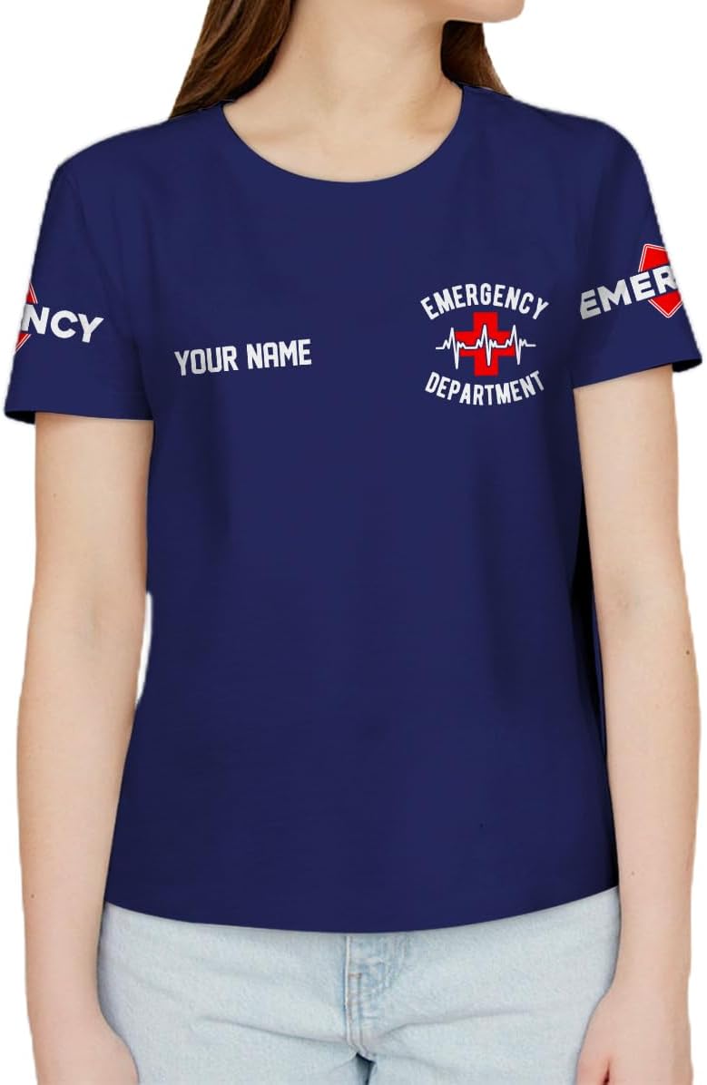 PAgree Custom ER Nurse Shirt - Women's Emergency Room Tshirt