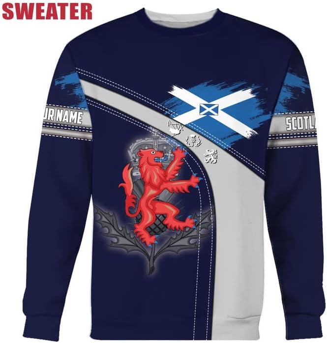 Personalized Scotland Shirt, Scottish Lion Rampart Shirts, Scotland Shirt Retro Graphic, Scots Shirt, Scotland Coat of Arms