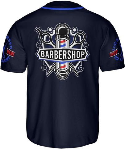 AOVL Personalized Barber Baseball Jersey Barber Shop Shirt Barber Gift Men Barber Professional Baseball Jerseys Hair Stylist
