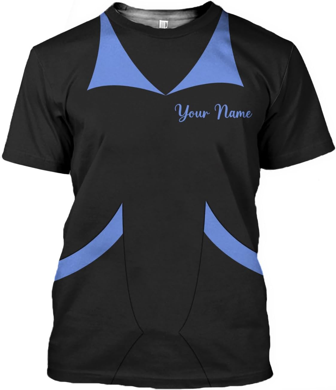MoonArt Personalized Hoosekeeping Shirts 3D Over Print for Men & Women, Housekeeper House Cleaning Uniforms for Women