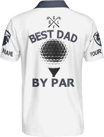 RoyalBro Personalized Funny Golf Polo Shirts for Men, Golf Polo Shirts for Dad, Grandpa Funny Golf Shirts for Men Golf Gift (Golf 9) Multicolor