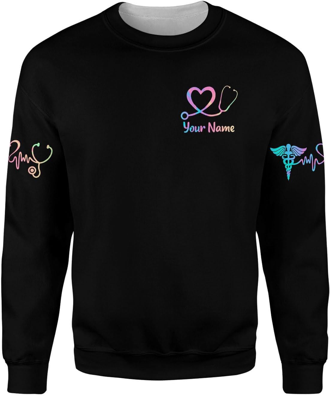 MoonArt Personalized Name Nurse Shirt Nurse Gifts Nurse Graduation Gift Funny Nurse T-Shirt Gift Nursing Emergency Shirts