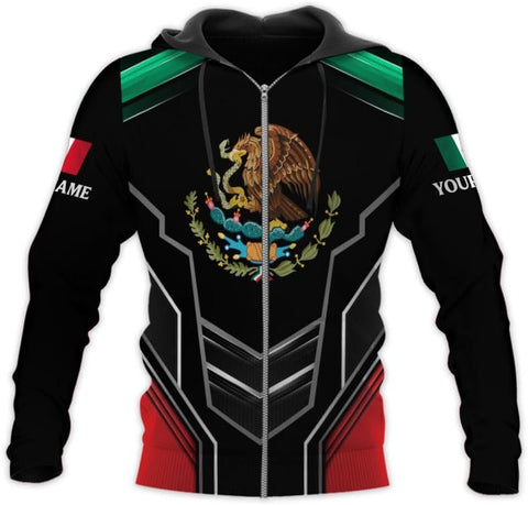 RoyalBro Personalized Mexico Shirts, Camisas De Mexico, Mexico Shirts for Men, Mexican Flag Jersey Shirt Mexico 3D Shirt
