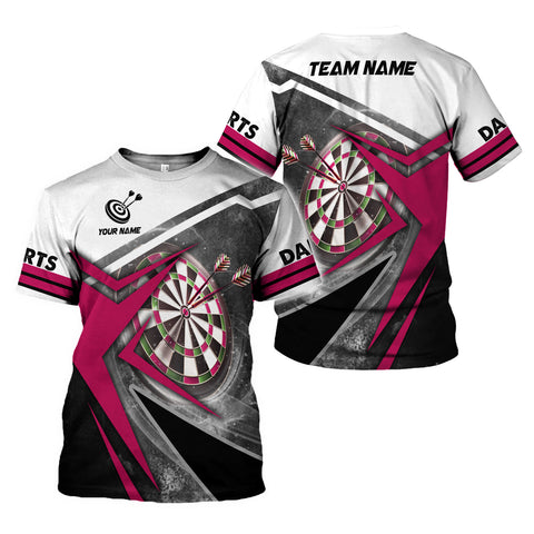 Personalized Dart 3D Shirts with Name, Custom Team Dartboard Shirt for Men Women, S-5XL Gifts shirt