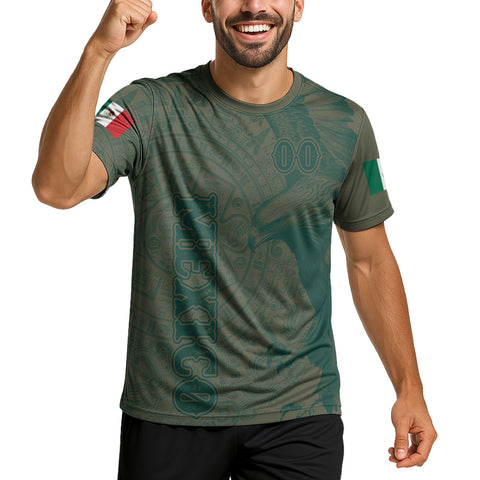 Personalized Name Mexican Soccer Jersey, Men's Quick Dry Soccer Jersey, Football Jersey Uniforms for Team