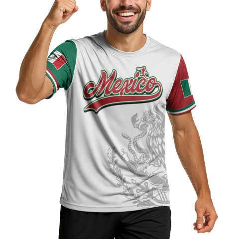 Custom Name Mexican Soccer Jersey, Men's Quick Dry Soccer Jersey, Football Jersey Uniforms for Team