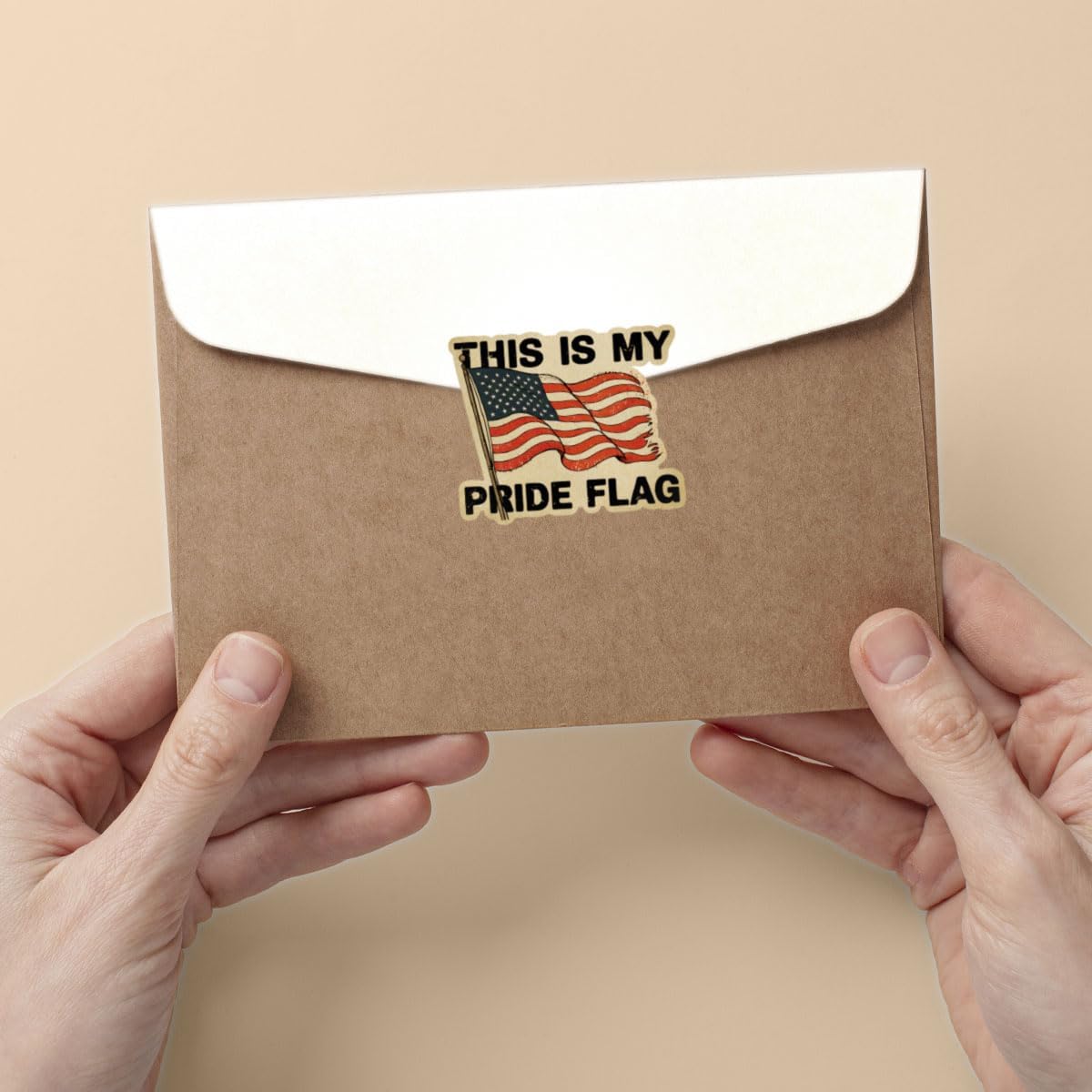 3Pcs This is My Pride Flag Sticker This is My Pride Flag American Stickers Patriotic Patriot Independence Day 4th of July Sticker USA July 4th Gift Decal for Laptop Bottle Phone Car Hard Hat 3"