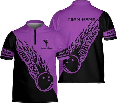 Ligthuy Personalized Bowling Jersey 3D, Bowling Shirts for Team, Bowling Shirt Unisex for Men Women, Bowling Shirts for Men