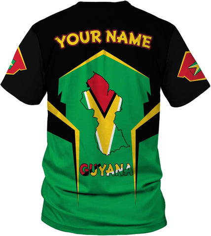 Parvii Personalized Guyana Shirts, Guyana Pride Tshirt, Guyanese Guyana Flag Shirt, Guyana Shirt for Men & Women, Guyana Gift