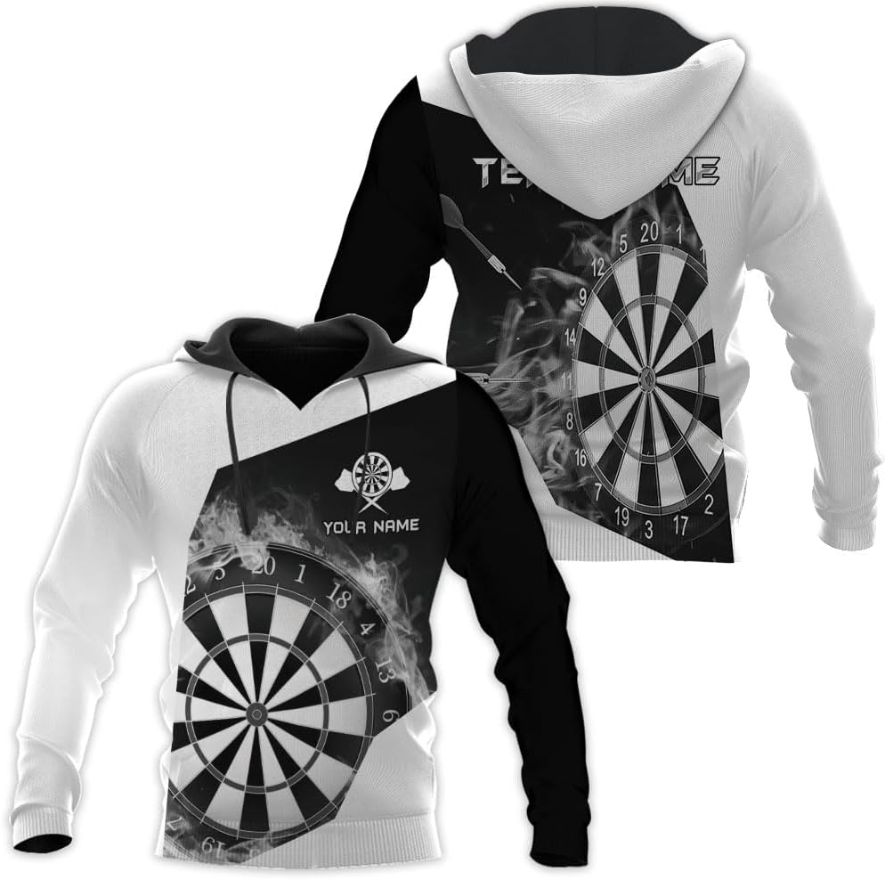 Personalized Darts T- Shirts, Dartboard Shirts, Darts 3D Sweatshirt, Hoodies Gift, Dart Shirts for Team, Dart League