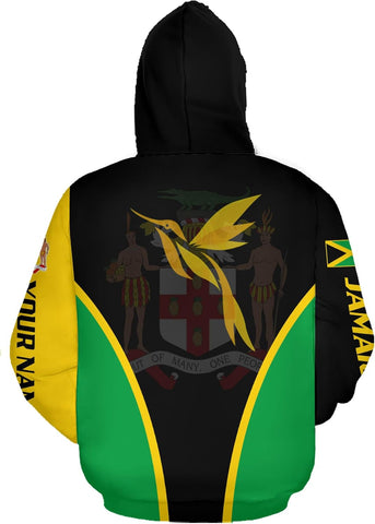 Leprints Personalized Jamaica Hoodie Camisa Jamaica Hoodies Jamaica Sweaters Shirts Men & Women Jamaican Pride Shirt Gifts