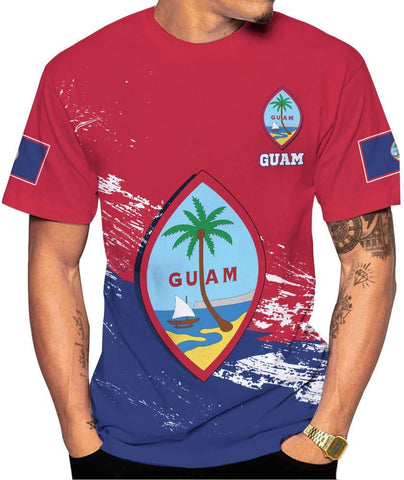 Artparel Personalized Guam Shirts Guahan Pride Shirt Guamanian T-Shirt Guahan Shirts for Men Women Guam Gifts S-5XL