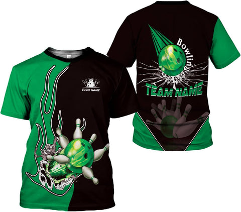 AOVL Custom Bowling Shirts for Men Bowling Shirts Bowling Shirts Unisex Bowling Jerseys for Men Custom Bowling Shirts for Men