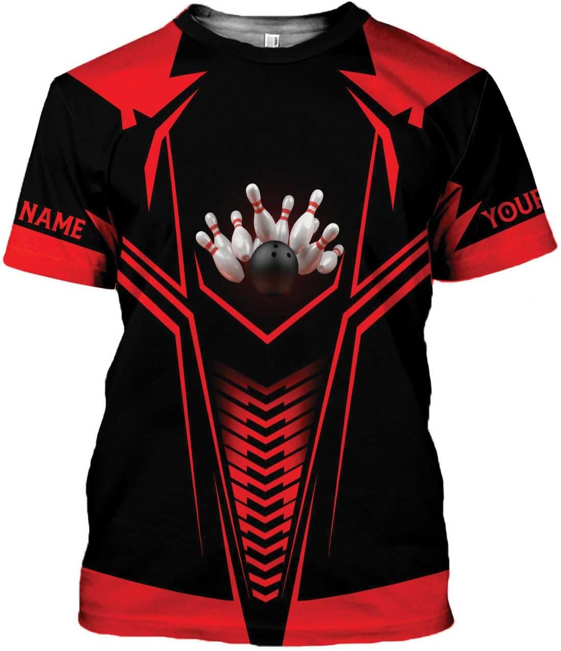 Podagree Personalized Name Bowling Shirts for Men and Women 3D, Bowling Shirts for Team Bowling, Bowling Shirts Gift