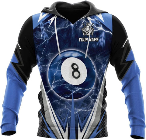 Pretyprints Personalized 3D Billiard Shirt Custom Name Men Women Team Apparel Pool 8 Ball Flag Tshirt Billiards Shirts Gift