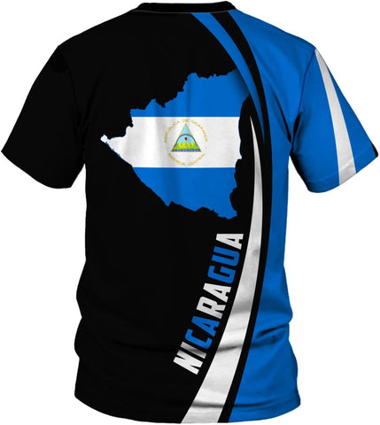 Personalized Nicaragua Shirt Custom Nicaragua Flag Lion Shirt for Men & Women Nicaraguan Camisas T-Shirt, Nicaragua Tshirt